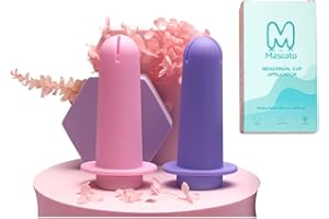 MASCOTO Applicateur de coupe menstruelle, insertion sans effort et confortable, réutilisable et compatible avec la plupart des coupes menstruelles, pour adolescents ou débutants (doit être utilisé avec du