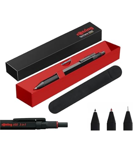 Rotring 600 vulpotlood 0.5mm Red - De Groen BV