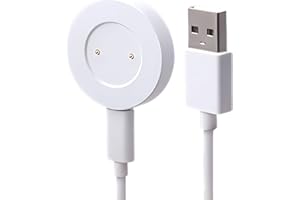BRILEZE Charger Compatible with Huawei Watch GT/GT2/GT 2e/Honor Watch Magic/Magic 2/Dream/GS Pro - Magnetic Charge Docks USB Charging Cable 1M - Smartwatch Accessories(White)