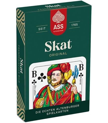 10x Senioren Skatkarten – 32 Blatt, Französisches Bild – Groß & Gut Lesbar