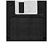 Produktbild Apalis Design Tisch Floppy Disk 55x55x45cm Wohnzimmer Beistelltisch Couchtisch, Tischfarbe:schwarz;Größe:55 x 55 x 45cm