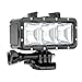 Price comparison product image SHOOT Waterproof 30m Diving Light High Power Dimmable LED Underwater Fill Light for GoPro Hero 6/5/5S/4/4S/3+,Campark AKASO DBPOWER Crosstour SHOOT Camera with 1200mAh Built-in Rechargeable Battery