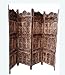 Artesia Handcrafted 4 Panel Premium Quality Wooden Room Partition / Wooden Room Divider / Wooden Screen / Wooden Room Seperator RS.6900.00