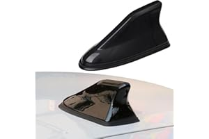 WACDXST Antenne Requin Voiture, pour Renault Clio V / 5 2019-2024 Toit Requin D'Aileron Antennes Radio AM/FM Signal Booster avec Base adhésive Décoration,A
