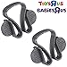BABIES R US® Travel Safety Bag Clips - for Pram Pushchair Buggy Stroller etc. (Standard)