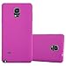 Produktbild Cadorabo Hülle für Samsung Galaxy Note 4 - Hülle in Frosty PINK – Hardcase Handyhülle im matten Frosty Design - Schutzhülle Bumper Back Case Cover