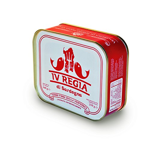 Ventresca di Tonno Pinne Gialle Kosher IV REGIA DI SARDEGNA in olio d'oliva 340g by SU TIANU SARDU