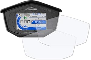 Speedo Angels Cruscotto Proteggi Schermo per MOTO GUZZI V85 TT (2017+) 1 x Ultra Trasparente & 1 x Anti Riflesso