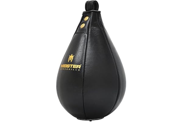 Meister SpeedKills Sac de Vitesse en Cuir avec Poche légère en Latex
