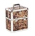 Urbanity Nail Pro Leopard Aluminium Nail Polish Storage Case