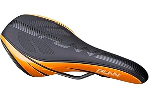 Funn Adlib HD Selle de Vélo de Montagne avec Rails en CrMo Durables et Légers, Selle de Vélo Confortable et Stable, Selle de Vélo Couverte de Cuir Vinyle pour VTT, BMX et Vélo de Route.
