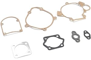 YOSOO 47 mm Engine Gasket Set Oil Seal Suitable for 66cc 70cc 80cc 2 Stroke Motorised Bike for Junta Engine 80cc 80cc Gasket Joint 80cc 80cc Motor Kit Gasket Engine Gasket Engine Gasket Motor Seal
