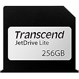 Transcend 256 GB JetDrive Lite extra Speicher-Erweiterungskarte für MacBook Air 13''; angepasst und abschließend mit dem Kart