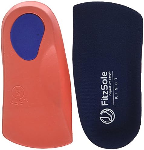 Arch Support Insole Inserts for Women or Men- for Flat Feet &amp; Plantar Fasciitis (5 Sizes)