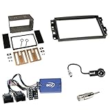 chevrolet equinox radio software update  Einbauset: Doppel 2-DIN Radioblende + Fach Silber + JVC Lenkradfernbedienungsadapter LFB Interface Radio Adapter Adapterkabel für Chevrolet Aveo (KLAS) 2006-09/2011 / Captiva (KLAC) ab 10/2006