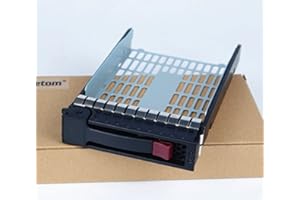 Heretom 3.5" 373211-001 373211-002 SATA/SAS Hard Drive Tray Caddy Compatible for HP Compaq ProLiant DL120 G7 ML350 G4p ML310 ML350 G5 G6 ML370 G5 DL180 G6 and More - with 4 screws