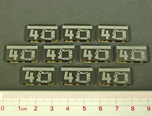 Net Hacker, 4 Credit Tokens (10) by Litko Game Accessories