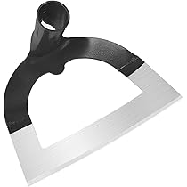 Angelo B. Vanga Quadra Forgiata Senza Manico | Per Giardinaggio E Agricoltura | Nero