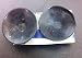Set of 2 Black Panda Design Twister Sun Blinds/Shades