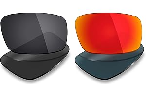 MRYOK MRY 2 Paar Polarisierte Ersatz Gläser für Oakley Kurbelwelle Sonnenbrille – Reiche Option Farben