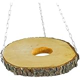 Elmato 10488 Air Plate Naturale / Baumscheibe aus Naturholz