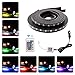 Minger LED Lichtband Auto Unterbodenbeleuchtung Dekoration 2x 90cm und 2x 160cm RGB Pkw LED Lichtleiste Wasserdicht Fahrgestell Stripes Mit 24 Tasten RF Fernbedienung Für Auto, lkw, Van Untergestell [Energieklasse A+]