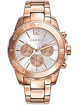 Esprit Damen-Armbanduhr Haylee Chronograph Quarz Edelstahl beschichtet ES108262006