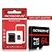 Produktbild YUHUANG Speicherkarte, Micro TF Karte High Speed   10Micro SD Karte 16G / 32G / 64G / 128G für Cemera/Nintendo-Switch/Drone/Sprint Kamera/Tablet/PC/Computer mit Adapter,64GB