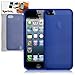 Produktbild Tigerbox - Dünne Hydro Gel Schutzhülle Für Apple iphone 5 5G - Blau