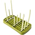 SYGA Foldable Baby Bottle Drying Racks Feeding Cup Nipple Storage Shelf Stand Holder (Green)