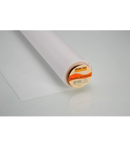 Vilene Bâtonnet G700 Taille M - Interfaçage Coton Tissé Fer Sur 1m X 90cm Blanc Pour Couture Et Sacs