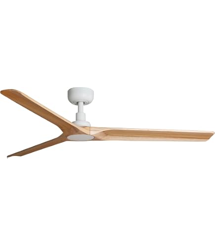 Ventilateur De Plafond LED Faro Barcelona TYPHOON Ø130 DC - Moteur DC, 6 Vitesses, Télécommande - Intérieur/Extérieur IP44 - Marron 4 Pales - 9