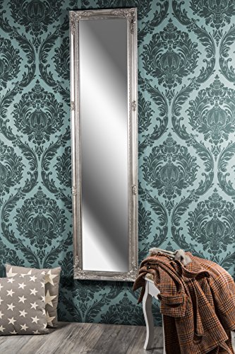 Spiegel Wandspiegel antik silber Barock DEVA 160 x 40 cm - 2