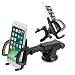 Produktbild ORAELE 2 in 1 Teleskoparm Auto KFZ Halterung Autohalterung mit Saugnapf + Lüftungsschlitze Handy Handyhalterung für iPhone, Samsung, HTC, Nokia, Blackberry, Huawei, LG, GPS