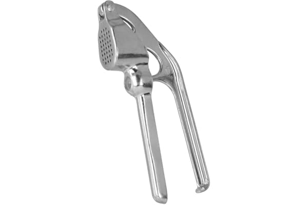 METALTEX - Presse Ail 2 en 1 - Aluminium - Presse Ail avec Dénoyauteur - Facile a Nettoyer
