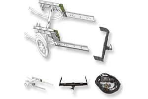 SMV-METALL GMBH Attelage de Remorque Camping-Car Fiat Ducato, Peugeot, Citroen (à partir de 2006 – Aujourd'hui) avec Extension de Cadre L=1500 mm et kit électrique spécifique au véhicule à 13 Broches