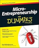 Micro-Entrepreneurship For Dummies by
