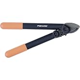 Fiskars PowerGear L31, 1000581 &ouml;rs dişli budama makası, kuru ve sert ahşap i&ccedil;in, yapışmaz kaplama, sertleştirilmiş hassas &ccedil;el