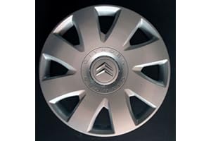 Wheeltrims Lot de 4 enjoliveurs Neufs pour Citroen C4/C1/C2/C3/C5/C8/Nemo/Berlingo/Xsara Picasso/Jumpy avec Jantes d'origine en 40,6 cm