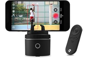 ‎PIVO Pivo Equestrian Pod Auto Kamera Stativ 360 Grad für Pferde, Automatische Handyhalterung, Intelligente Aufnahme, Bewegungssensor mit Fernbedienung (Black)