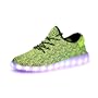 iBaste LED Sportschuhe für Herren Damen USB Aufladen 7 Lichtfarbe 11 Beleuchtenmodi Sport Schuhe Kinder Jungen Mädchen Laufschuhe Leuchtend Sneaker Turnschuhe Unisex