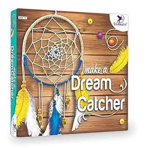 Toy Kraft Make A Dream Catchers, Art & Craft Kit For Kids , Room Decor, Activity Kit For Kids, Decoration Items For Home, Toys For 8 Years Boys Girls & Above Wall Hanging Items, Return Gift For Birthday, House Warming