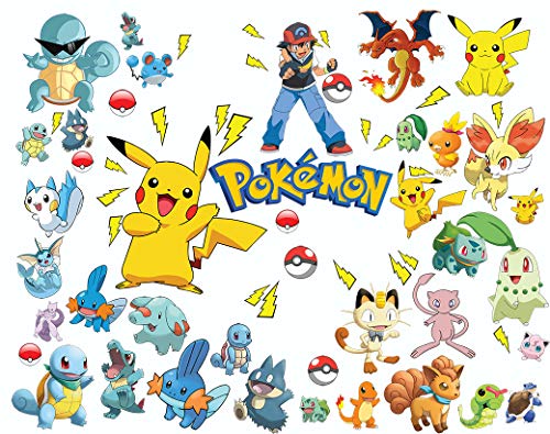 Pokemon Pegatinas de Pared