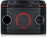 Bluetooth LG OL45 HiFi Anlage XBOOM mit 220 Watt (CD und Radio, USB, Multi-Bluetooth, Karaoke Funktionen)