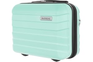 BARRENS Cartella cosmetica | Valigia da viaggio con maniglia | Bagaglio a mano | Da agganciare alla valigia o da portare a spalla | Materiale ABS 31x35x18 cm | 17l | Menta