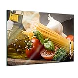 Hochwertiges selbstgefertigtes Memo Board aus Glas, ideal zum Beschriften und als Pinnwand
