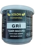solon &Ccedil;ok Ama&ccedil;lı Ahşap Parke Masa Sehpa &Ccedil;izik &Ccedil;ok Ama&ccedil;lı Tamir Dolgu Macunu Gri 240 Gr
