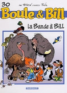 jaquette livre Boule et Bill, T 30 : La Bande à Bill