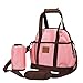 Produktbild 1 x Schulranzen - Nappy Wickeltasche / Wickeltaschen / Wasserdicht Multifunktions Mama-Handtaschen / Schultertasche / Umhängetasche für Windeln / Baby-Kleidung / Flaschen - Rosa
