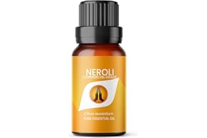 AROMA ENERGY Neroli Essential Oil, 10ml (Dilute) | Essential Oils Fragrance for Diffuser for Home, Candle Making, Wax Melts, Cleaning, humidifier | Pure, Natural, Vegan, Made in UK